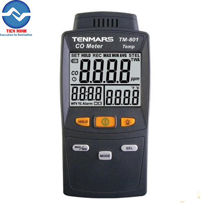 Máy đo khí CO cầm tay TM-801 Tenmars
