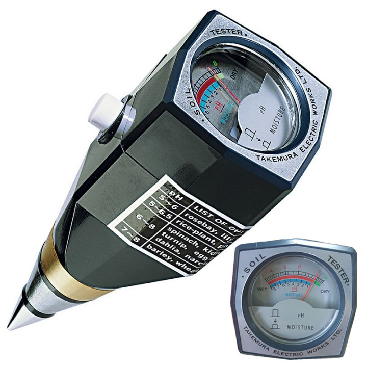 Máy đo độ pH đất Takemura DM-15