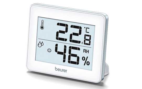 Đồng hồ đo nhiệt độ và độ ẩm Beurer HM16
