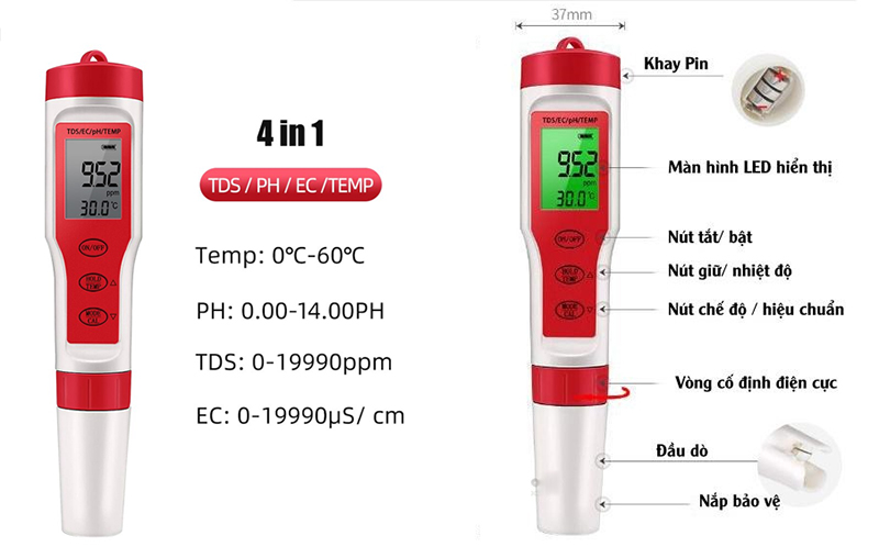 Bút đo pH nước EZ-9908